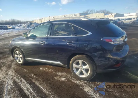 2010 Lexus Rx 350 from USA, damaged, VIN 2T2BK1BA1AC080300